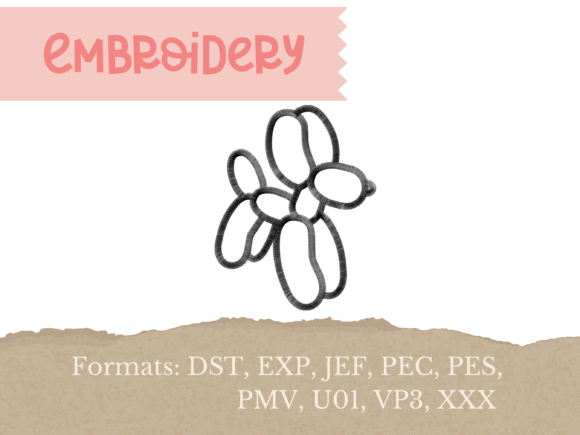 Balloon Dog Embroidery Design Review