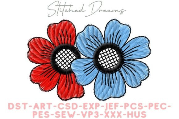 Crafted Roses Embroidery Design