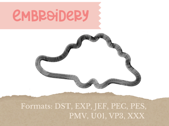 Dinosaur Nugget Stegosaurus Embroidery Review