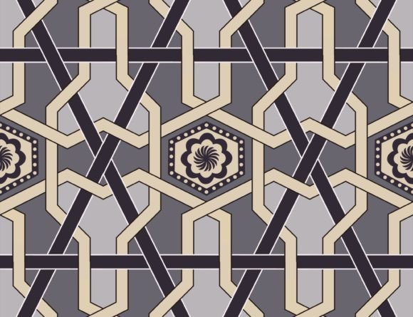 Ethnic Oriental Embroidery Pattern