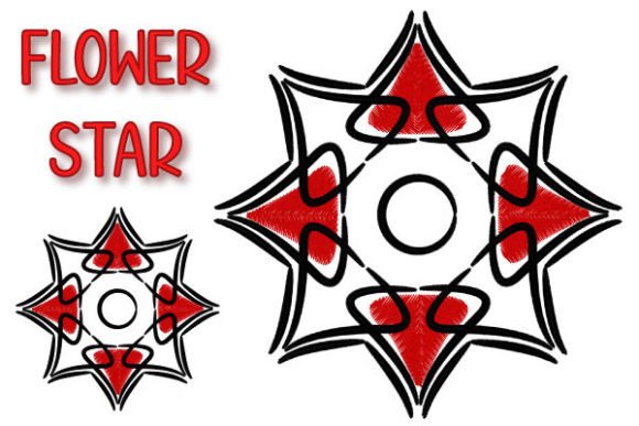 Flower Star Ornament Embroidery File Review