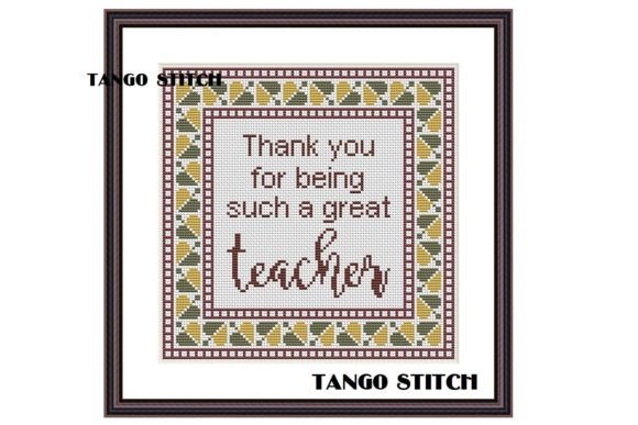 Great Teacher Cross Stitch Embroidery Review