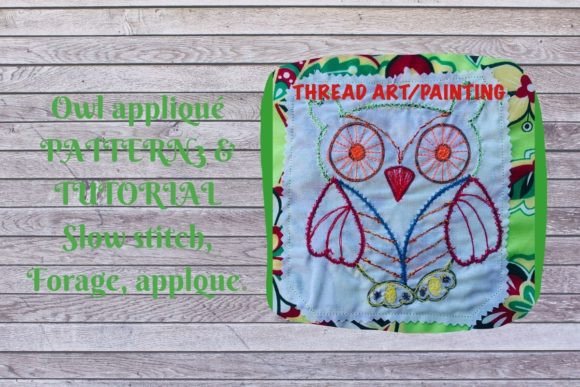 Owl Embroidery Applique Thread Art Easy Review
