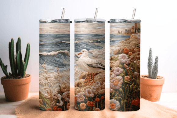 Seaside Seagull Tumbler Wrap Review