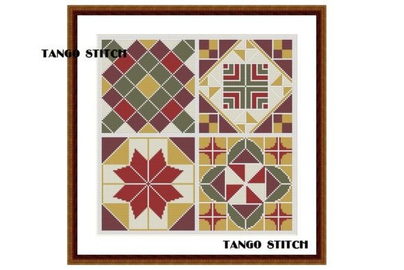 Yellow Ceramic Tiles Sampler Embroidery Review