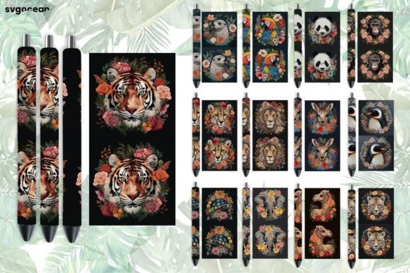 Zoo Embroidery Animals Pen Wraps Review